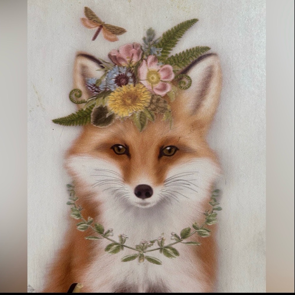 Rustic Fox Framed Artwork. - Picture 2 of 7